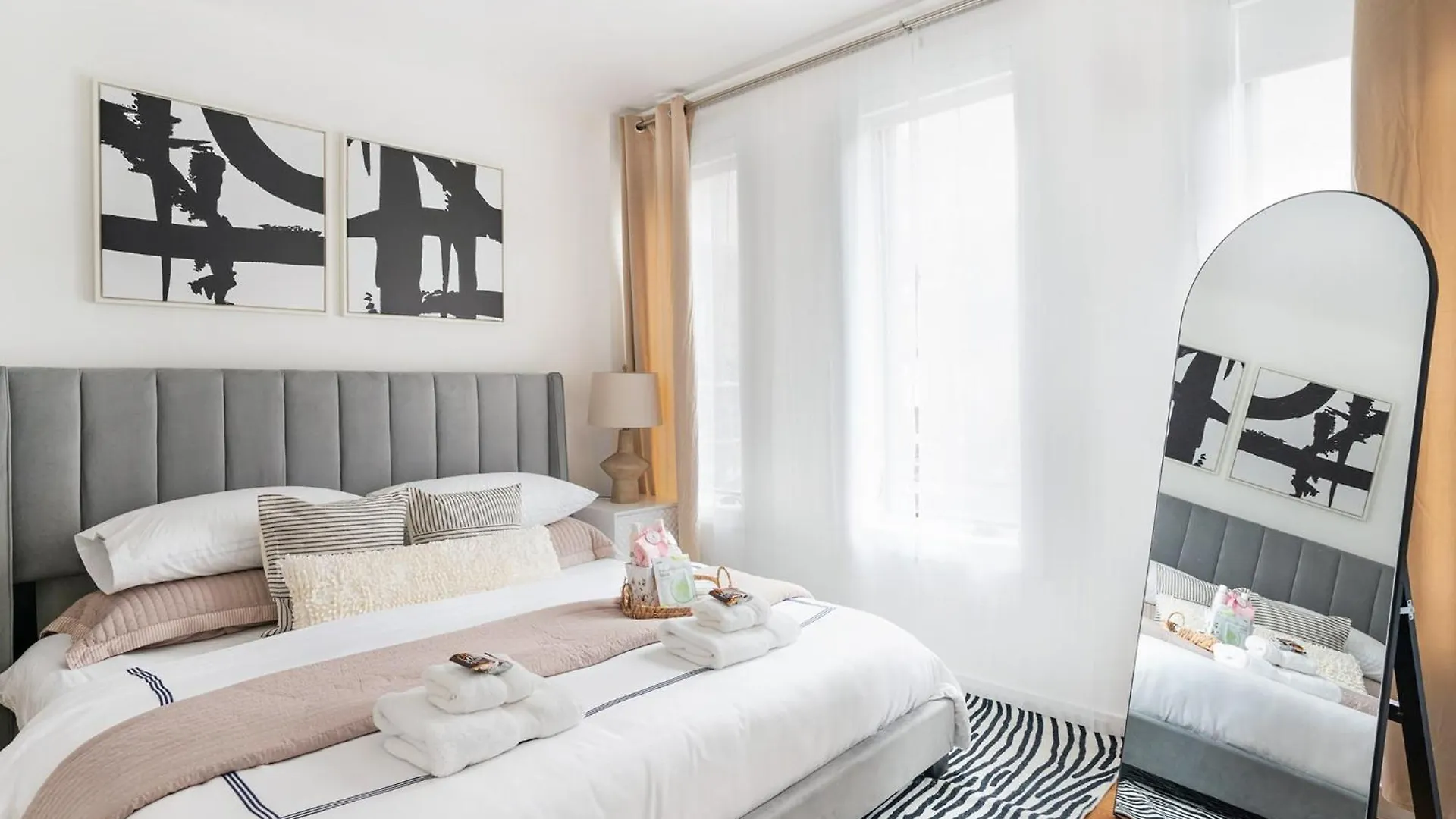 Ferienwohnung 13-3 I Brand New 4Br 3 Baths Duplex Private Roof Deck New York